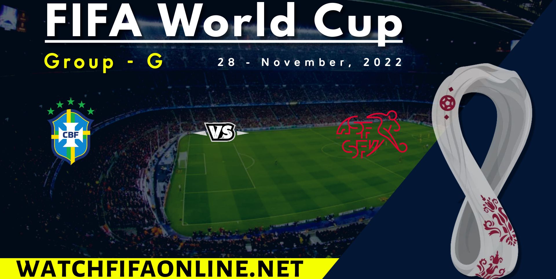 Brazil Vs Switzerland Live Stream 2022 | FIFA WC